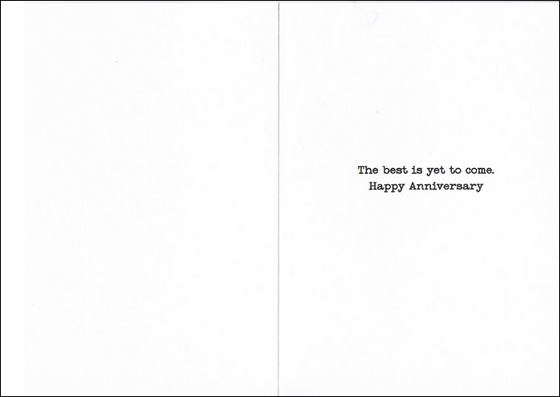 The Brush Runabout - Anniversary Card