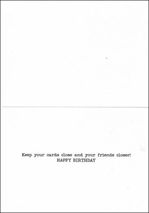 Hold 'Em or Fold 'Em - Birthday Card