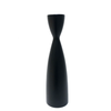 Swedish Wood Candle Holders - Black