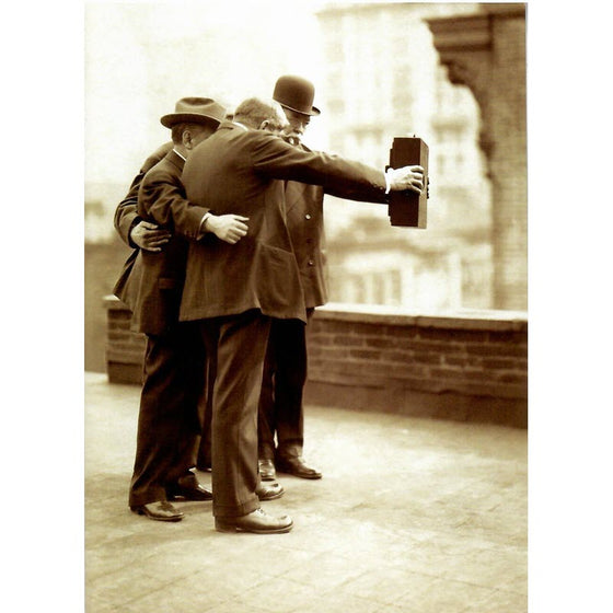 Men Taking Selfie - Birthday Card