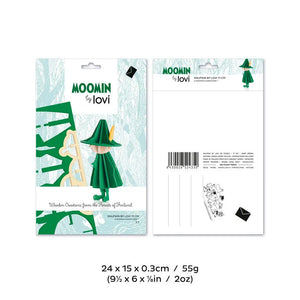 The Sufkin packaging, both front and back along with the package dimensions of 9 1/2" x 6" x 1/8" thick. It also shows the weight of the puzzle with the packaging to be 2 ounces.